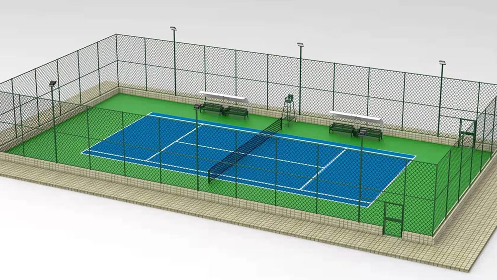 Ý nghĩa các đường trên sân Tennis