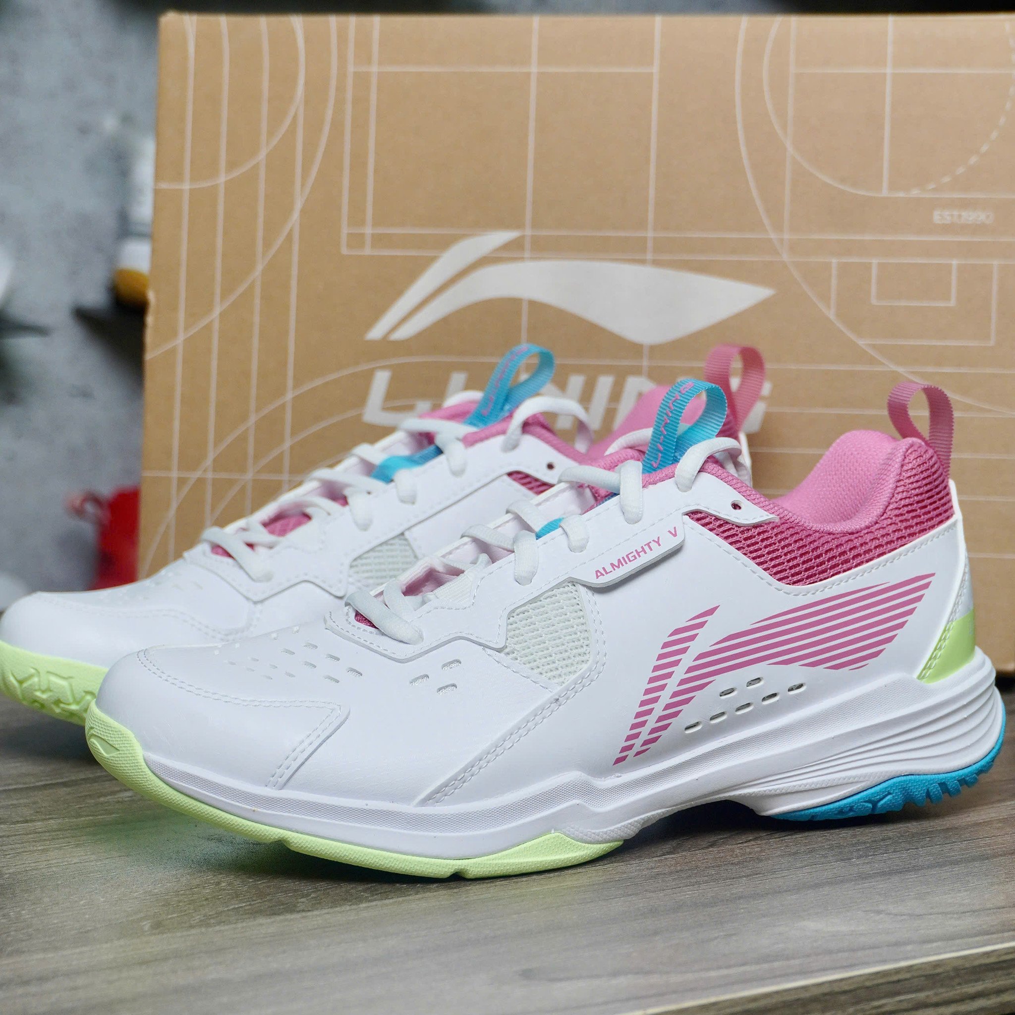 Giày cầu lông Nam Li-Ning ALMIGHTY AYTV031-1