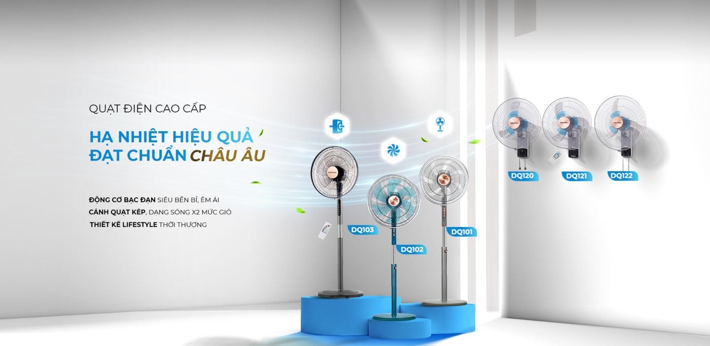 Ra mắt quạt điện Daikiosan: tiếp sứ mệnh đem gió mát lành, bền bỉ, khác biệt