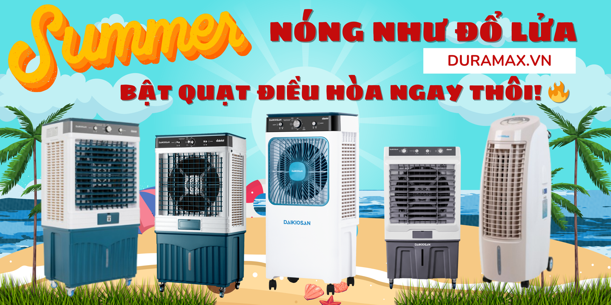 Giải Nhiệt Mùa Nóng Hiệu Quả Với Quạt Điều Hòa