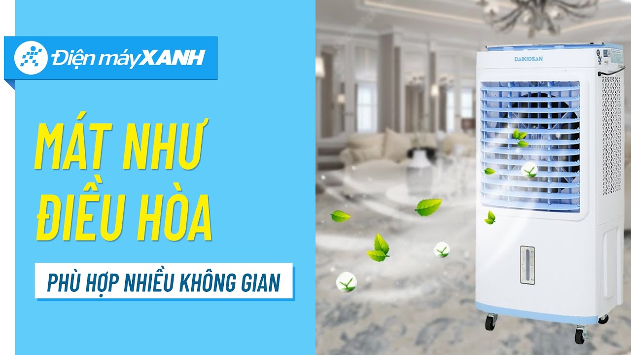 Trải Nghiệm Mát Lành Với Quạt Điều Hoà Daikiosan DM102 110W