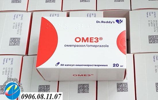 Thuốc dạ dày ome3 của Nga mẫu mới
