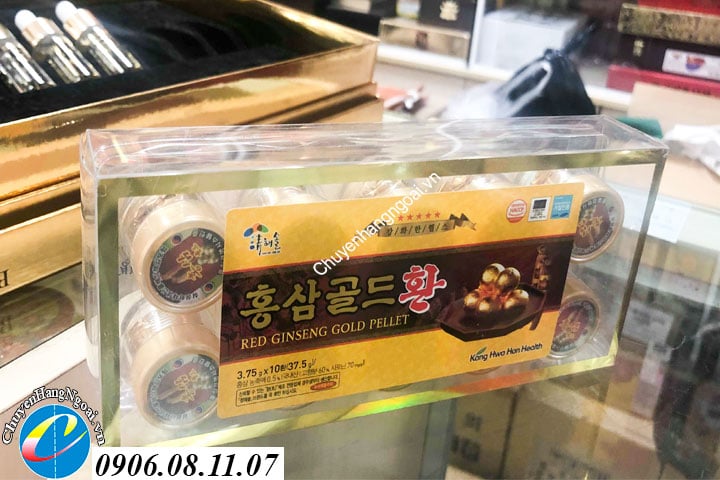 Viên hoàn hồng sâm Red Ginseng Gold Pellet 