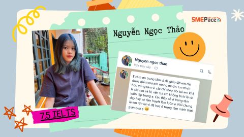 SPEAKING 8.0, TĂNG BẬT 2.0 BAND SAU 1 KHOÁ HỌC