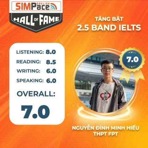 NGUYỄN ĐÌNH MINH HIẾU 7.0 IELTS