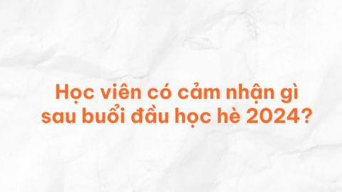 07 lý do bạn nên tham gia khóa học IELTS SUMMER ADVENTURE