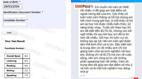 HALL OF FAME: NGÔ XUÂN THANH ĐẠT ĐIỂM THI IELTS 8.0