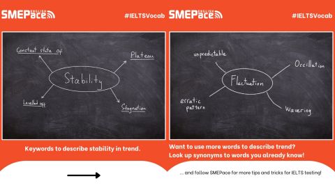 TỔNG HỢP TỪ VỰNG MIÊU TẢ XU HƯỚNG TASK 1 WRITING [P3]