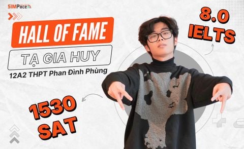 NAM SINH ĐẠT TOP 1% ĐIỂM SAT SAU LẦN ĐẦU THỬ SỨC