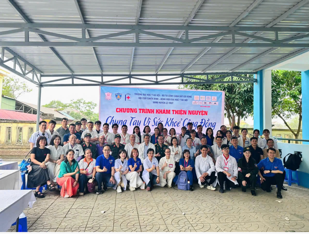 SWD chung tay hỗ trợ cùng Hội Cựu chiến binh Đại học Y Hà Nội khám chữa bệnh miễn phí cho 700 người