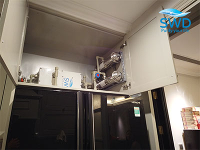 Lắp đặt máy lọc nước tổng sinh hoạt tại chung cư Hyundai Hillstate - Hà Đông