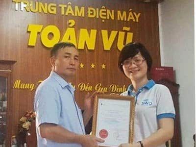 Chúc mừng Trung tâm điện máy Toản Vũ trở thành đại lý chính thức của SWD
