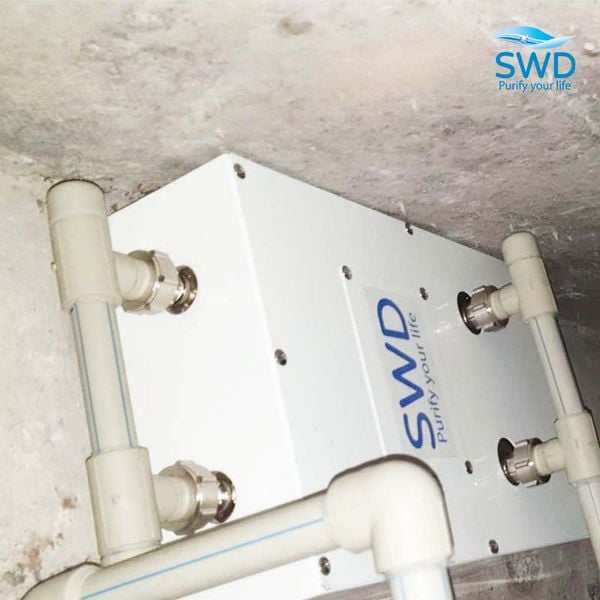 Dự án lắp đặt máy lọc nước tổng sinh hoạt chung cư SWD