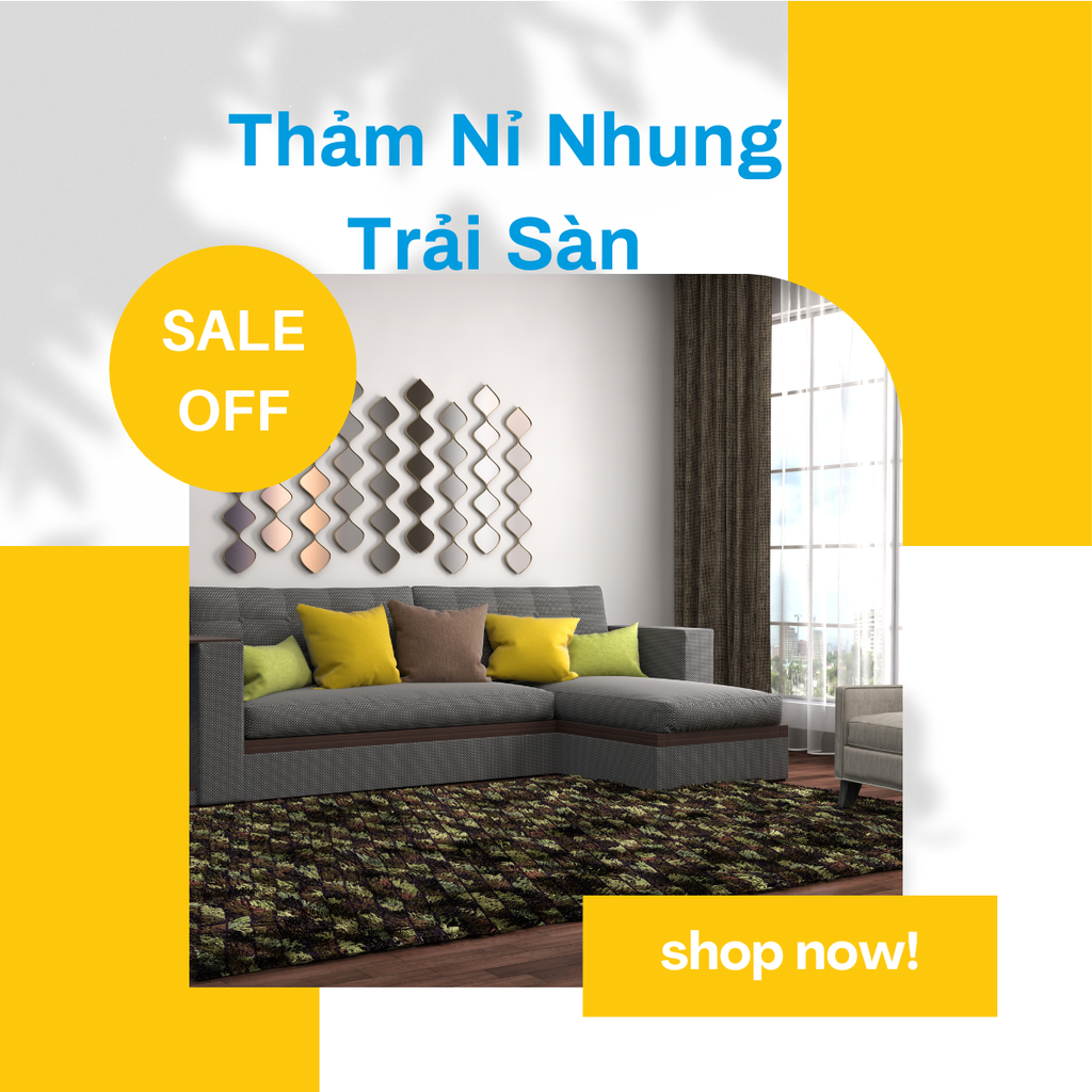 TOP NHỮNG MẪU THẢM NỈ NHUNG TRẢI SÀN PHÒNG KHÁCH ẤN TƯỢNG