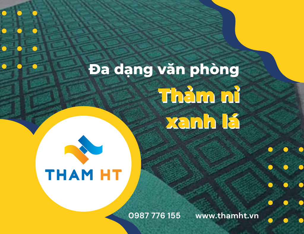 Lý giải cho sức hút tuyệt vời của thảm nỉ xanh lá