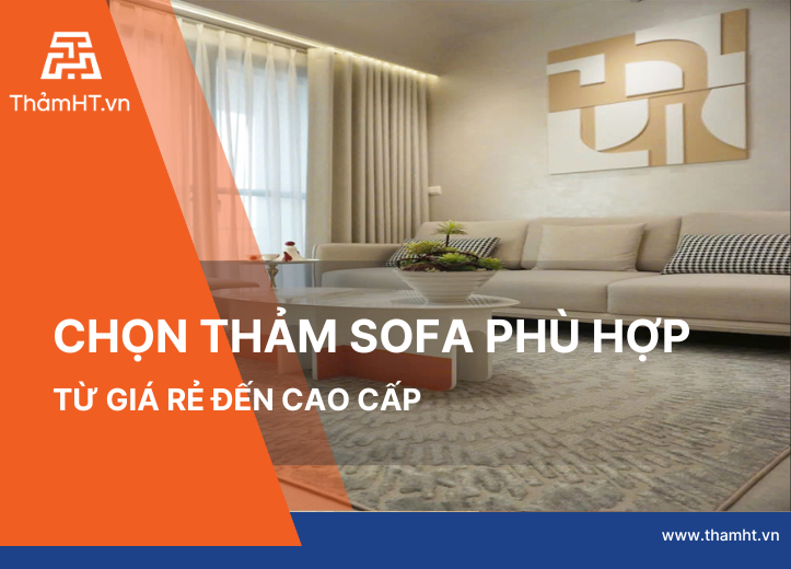 Tiêu Chí Chọn Thảm Sofa Đẹp Theo Từng Mức Giá