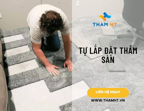 tự lắp đặt thảm sàn