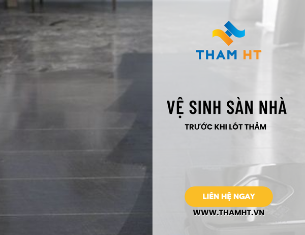 cách trải thảm nỉ tại nhà