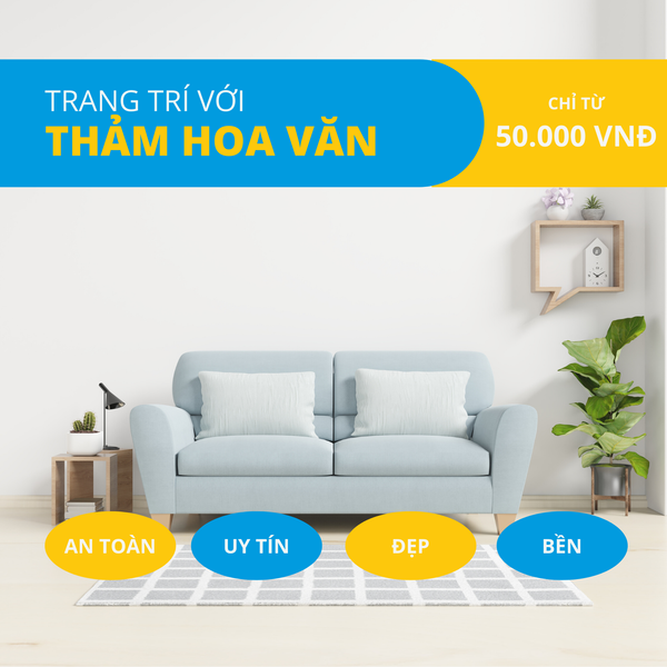 bán thảm hoa văn