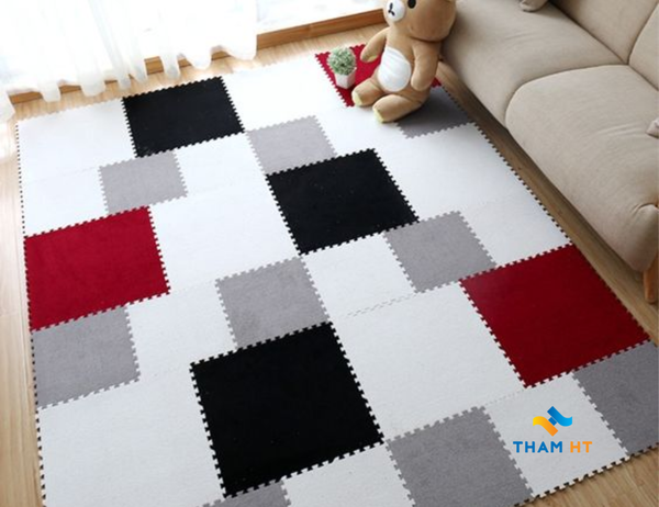 thảm nỉ trải sàn 50x50