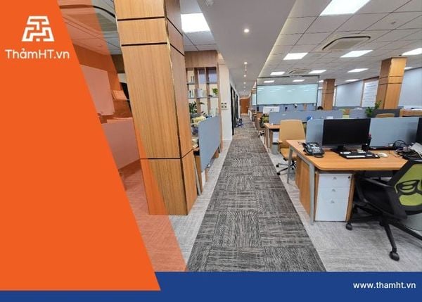 Thảm Văn Phòng Đa Sắc Giải Pháp Thông Minh Cho Không Gian Mở