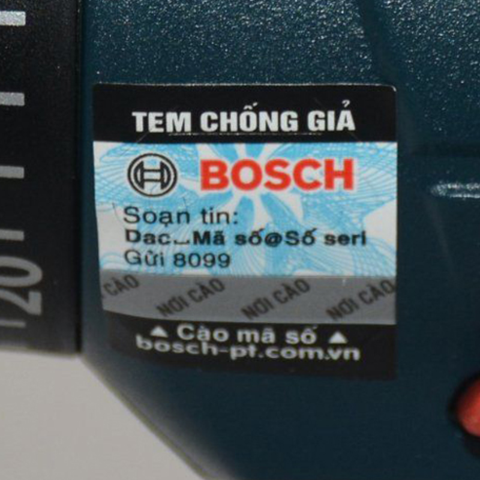 Hướng dẫn cách nhận biết máy khoan Bosch chính hãng