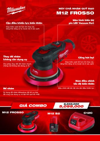 THÔNG BÁO CHƯƠNG TRÌNH KHUYẾN MẠI MILWAUKEE THÁNG 03 2025