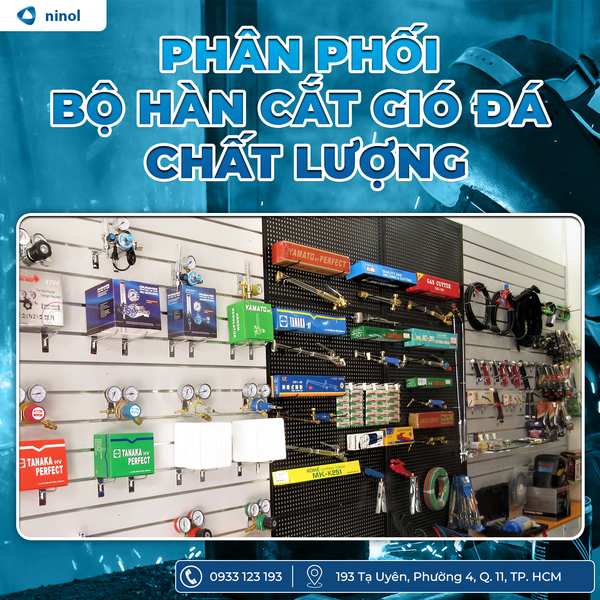 Khám Phá Từng Phụ Kiện Của Trọn Bộ Hàn/Cắt Gió Đá