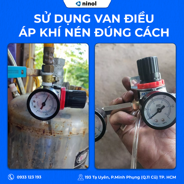 ĐIỀU ÁP KHÍ NÉN - SỬ DỤNG NHƯ THẾ NÀO ĐÚNG CÁCH