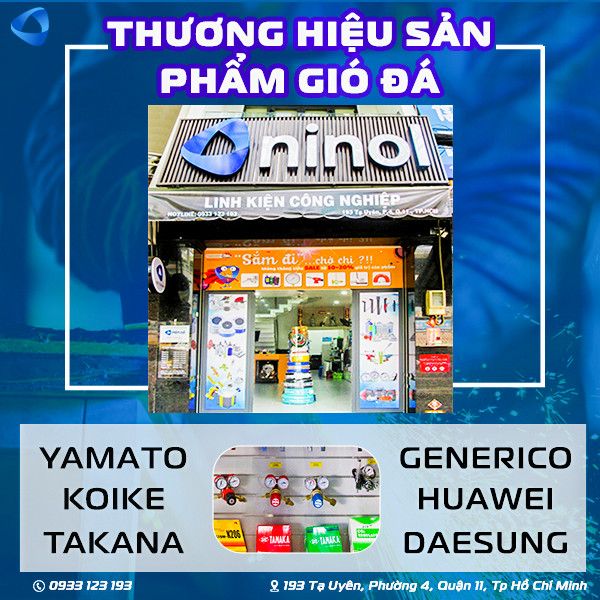 TẬP HỢP CÁC THƯƠNG HIỆU SẢN PHẨM GIÓ ĐÁ UY TÍN CÓ TẠI NINOL