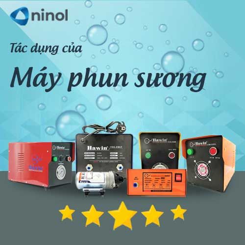 Máy phun sương và các ứng dụng trong cuộc sống