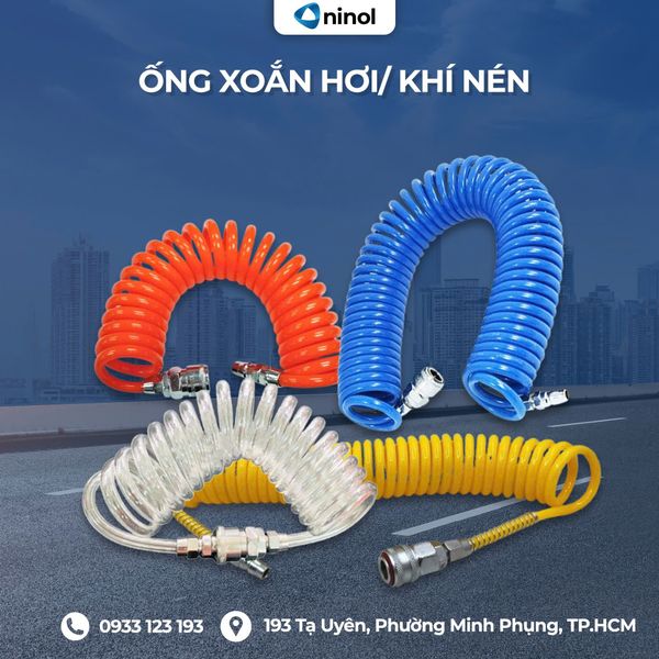 ỐNG XOẮN HƠI/ KHÍ NÉN - ỨNG DỤNG ĐA DẠNG