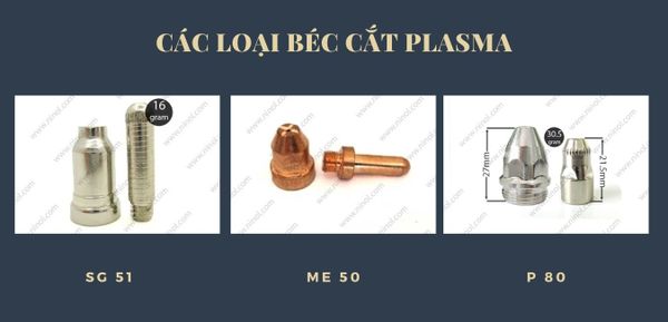 béc cắt plasma ninol cung cấp