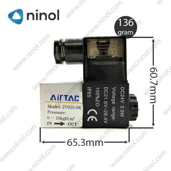 van điện từ khí nén 2 ngã