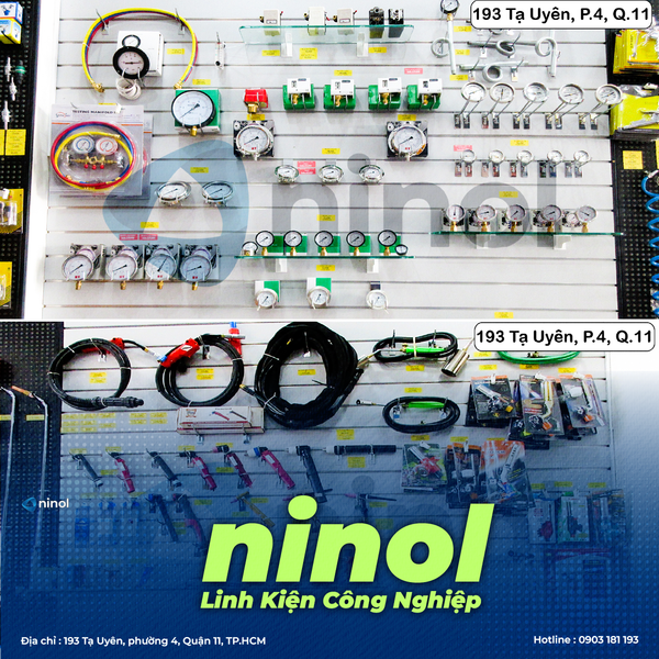 Ninol - nhà phân phối mặt hàng linh kiện công nghiệp uy tín