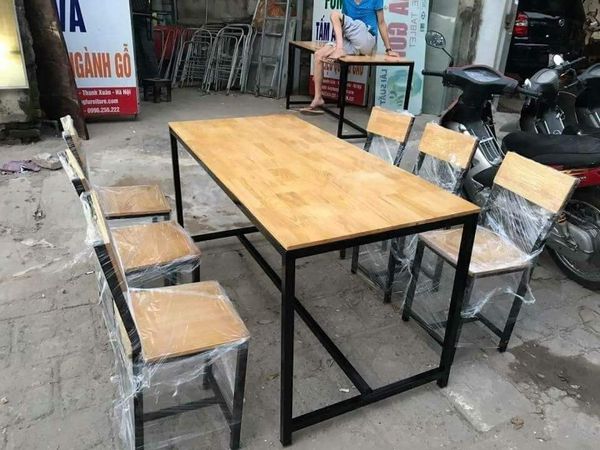 Xu hướng sử dụng bàn ghế khung sắt đang hot hơn bao giờ hết