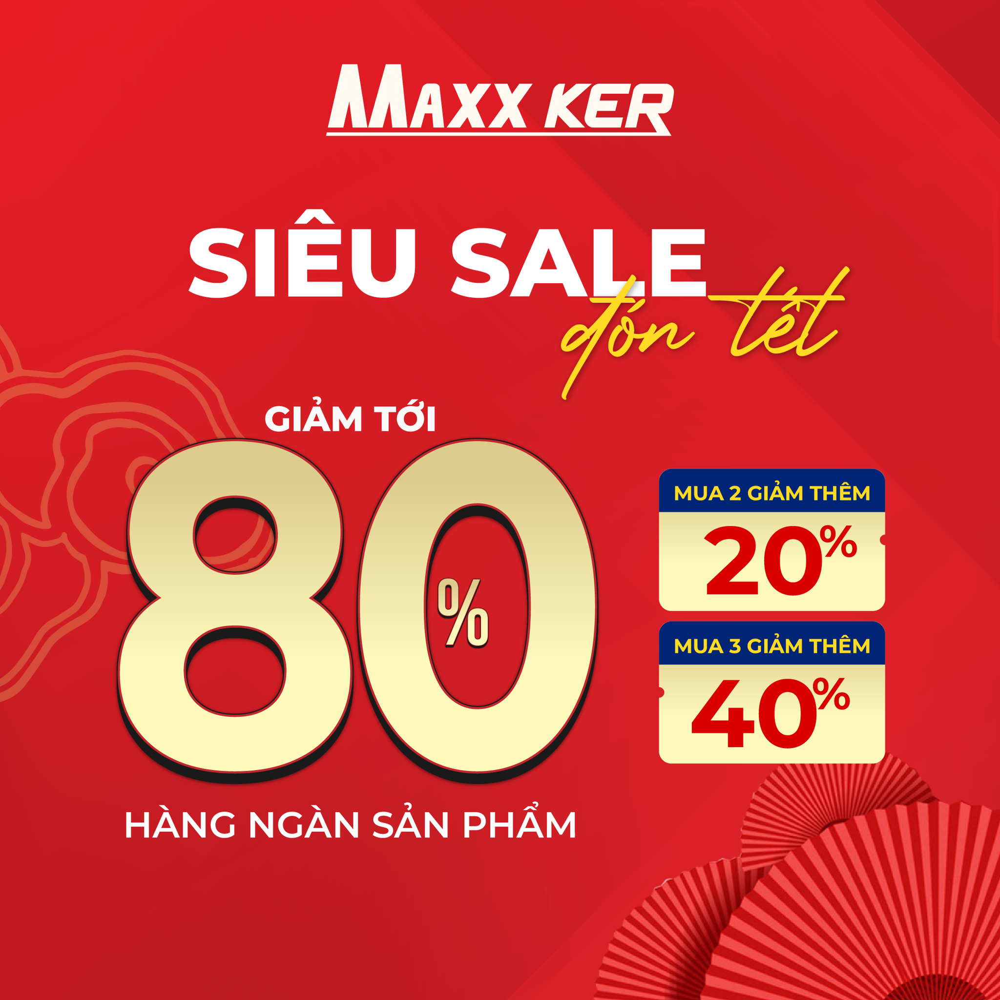 SIÊU SALE ĐÓN TẾT-  GIẢM TỚI 80% HÀNG NGÀN SẢN PHẨM