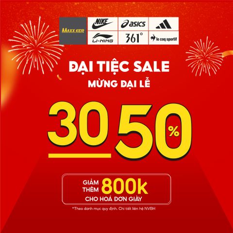 MỪNG NGHỈ LỄ - SALE THÍCH MÊ