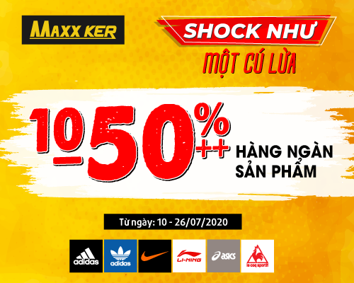 SHOCK NHƯ MỘT CÚ LỪA - GIẢM 10-50%++ HÀNG NGÀN SẢN PHẨM