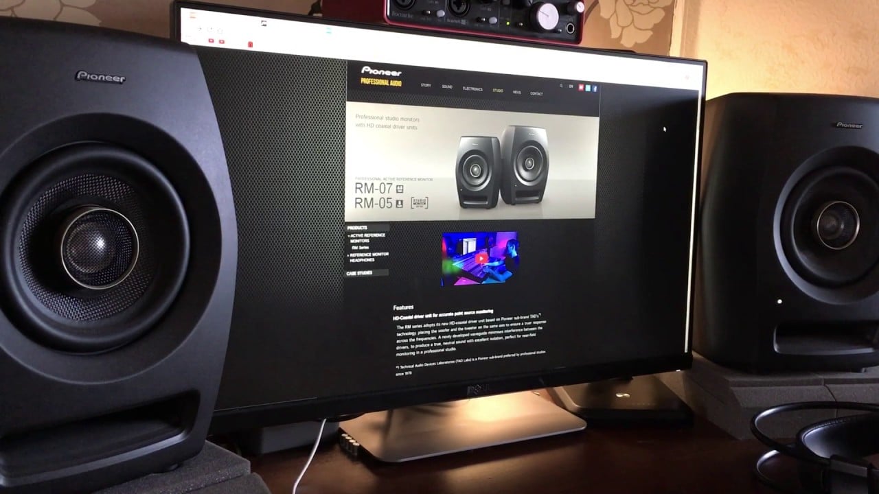 PIONEER RM05 ứng dụng