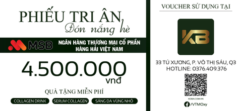 Thông báo phát hành Voucher Tri ân đối tác Ngân hàng TMCP Hàng Hải Việt Nam MSB - ĐÓN NẮNG HÈ 2023