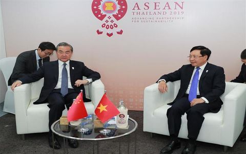 Vấn đề Biển Đông trong cuộc gặp Bộ trưởng Ngoại giao Việt Nam-Trung Quốc