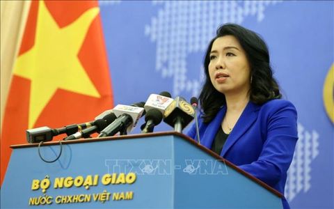 Bộ Ngoại Giao: Trung Quốc không thể ngăn Việt Nam khai thác dầu khí trên Biển Đông