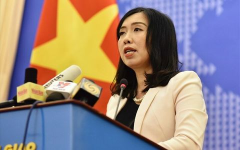 Việt Nam trao công hàm phản đối Trung Quốc huấn luyện quân sự trái phép ở Hoàng Sa