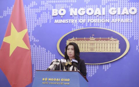 Người phát ngôn Bộ Ngoại Giao Việt Nam thông báo về tình hình Biển Đông