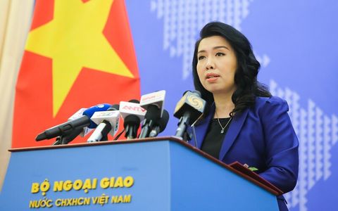Bộ Ngoại giao xác nhận: Nhóm tàu HD 8 đã rút khỏi vùng biển của Việt Nam