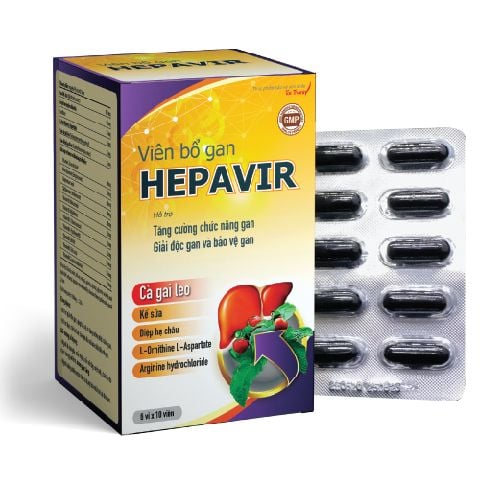 Thông báo sản phẩm mới Thực phẩm bảo vệ sức khỏe Viên bổ gan Hepavir