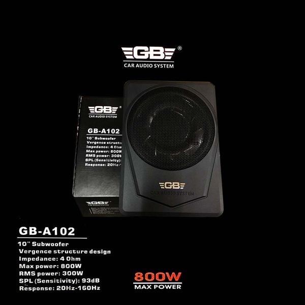 lắp sub gầm GB  A102 800W