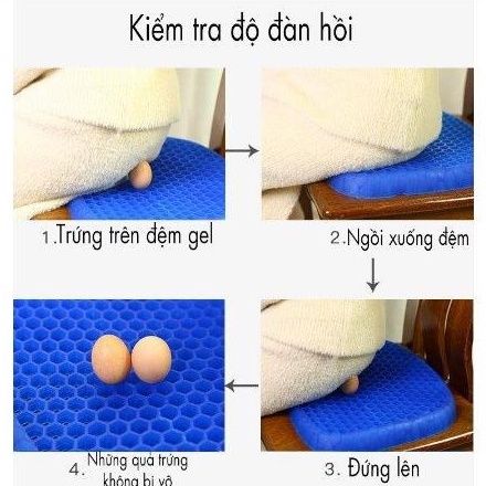 Đệm ghế Silicone loại vuông