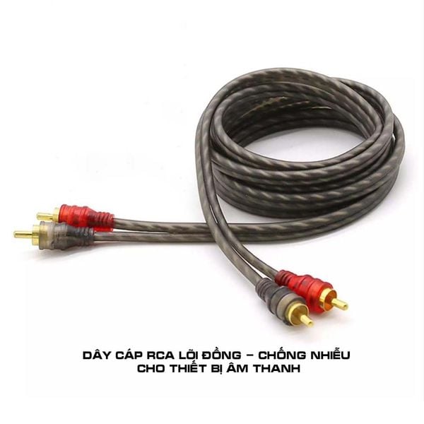 Bộ dây tín hiệu âm thanh RCA